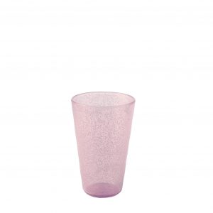 Drink Glass Bicchiere rosa in metacrilato Memento Synth Camilla.maison