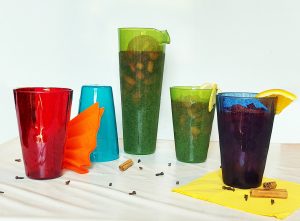 Drink Glass Bicchieri in metacrilato Memento Synth Camilla.maison