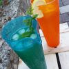 Aperitivo analcolico e aperitivo alcolico in Caraffa Arancio e Caraffa Turchese