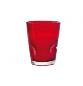 Bicchiere Acqua Rosso
