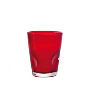 Bicchiere Acqua Rosso